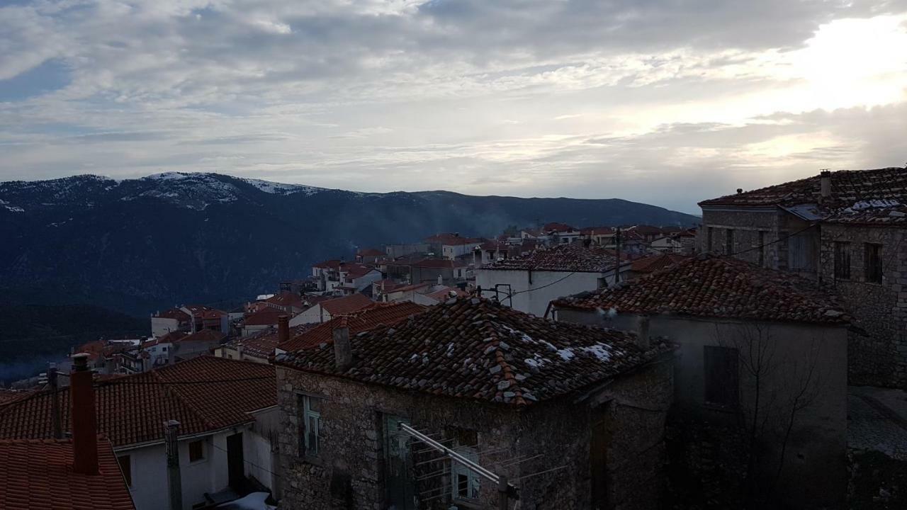 Pano'S House Lägenhet Arachova Exteriör bild