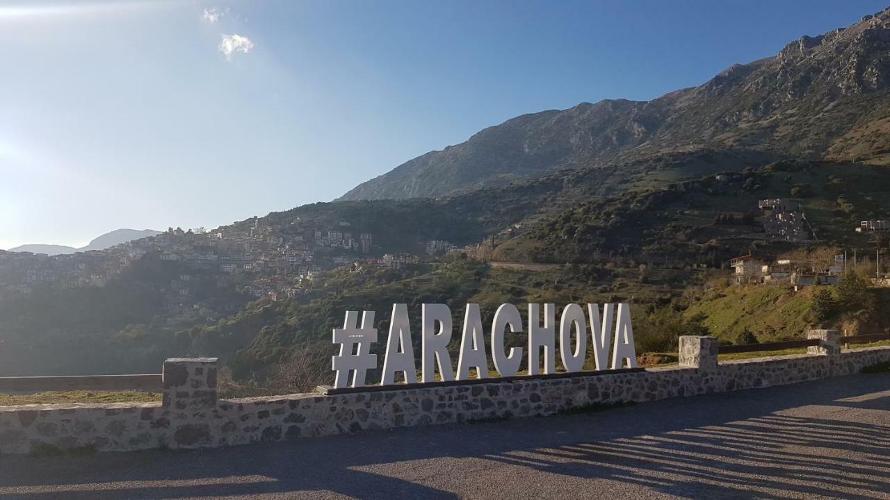 Pano'S House Lägenhet Arachova Exteriör bild